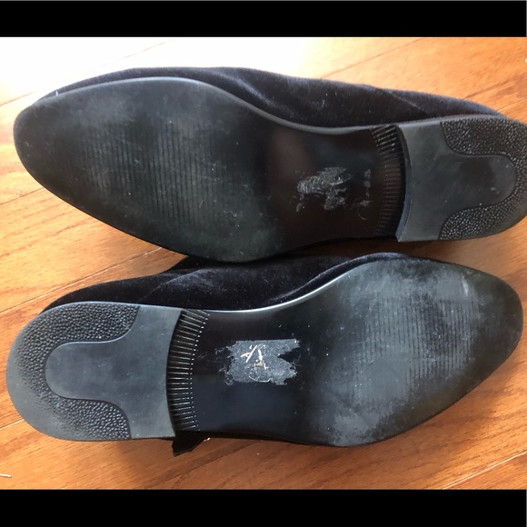 ASOS DESIGN monk strap velvet loafers - UK 11, US 12, EU 46 - Picture 2 of 5